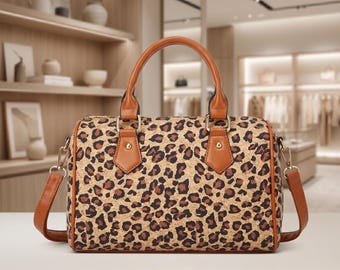 Vintage Mosaik Muster Handtasche, Boston Schultertasche mit Riemen