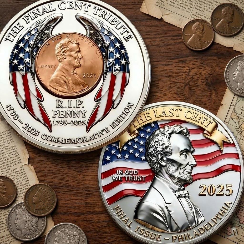 American one cent - Etsy 日本