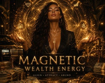Magnetic Wealth Energy | Manifestation Music for Abundance, Prosperity & Success