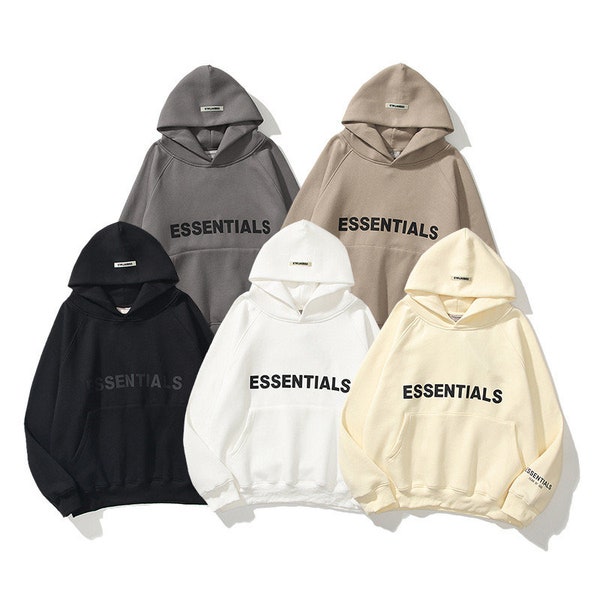 Fear of God Sweatshirt Essentials Hoodie  Essentials Sweatshirt