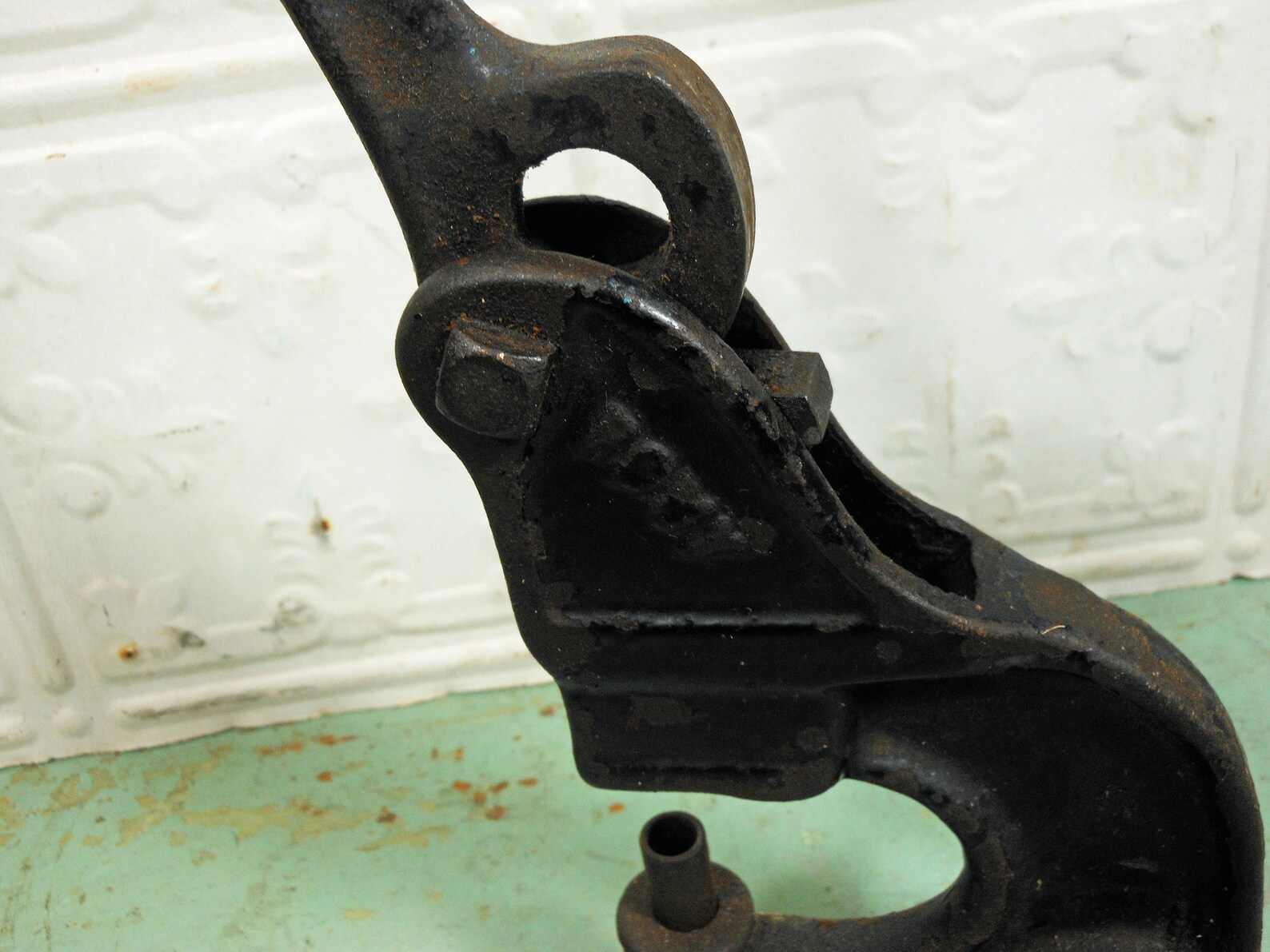 Vintage Pony Brand Rivet Press Cast Iron Riveter Punch Tool Etsy