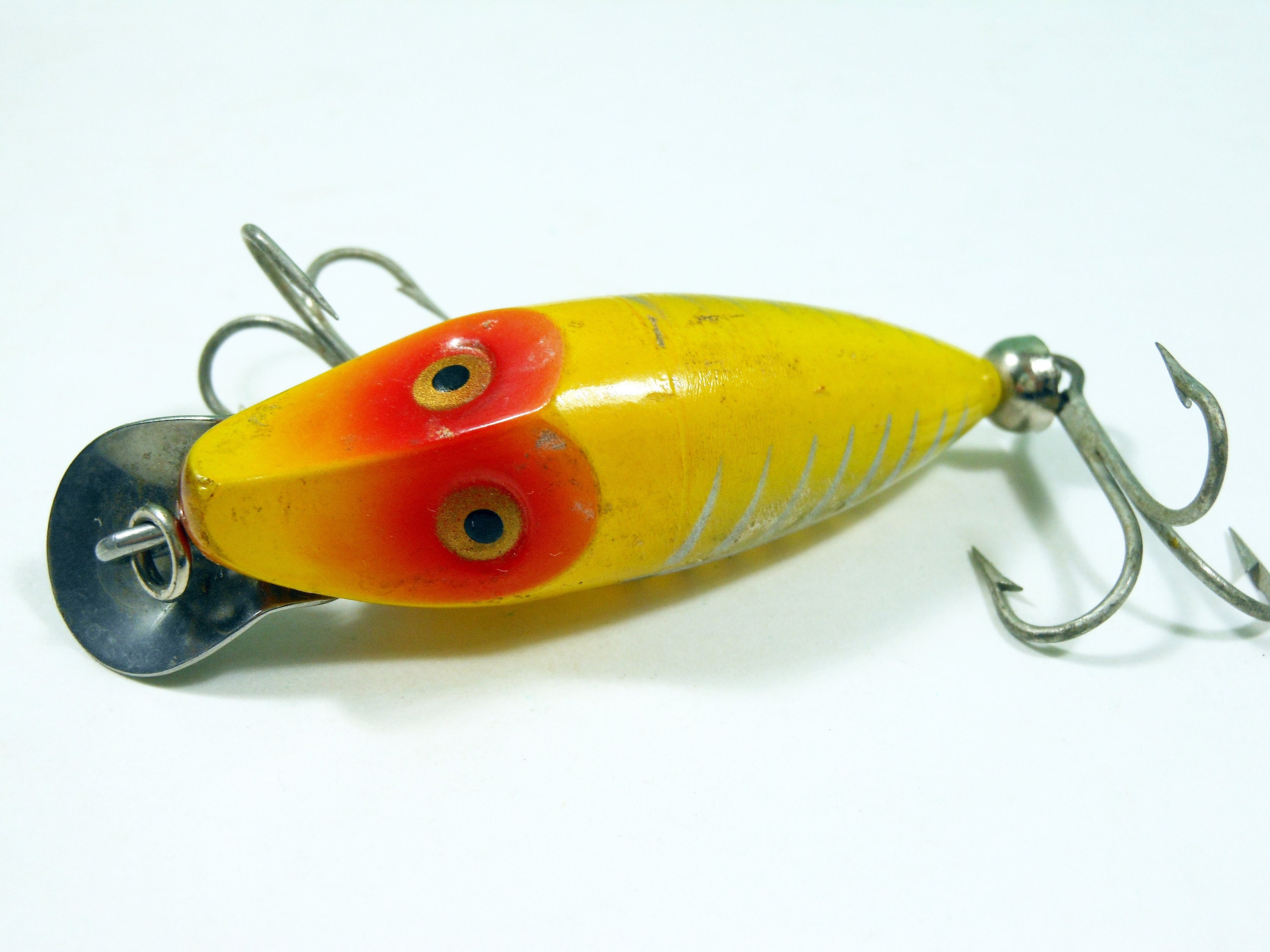 Vintage Heddon #200 5 hook fishing lure
