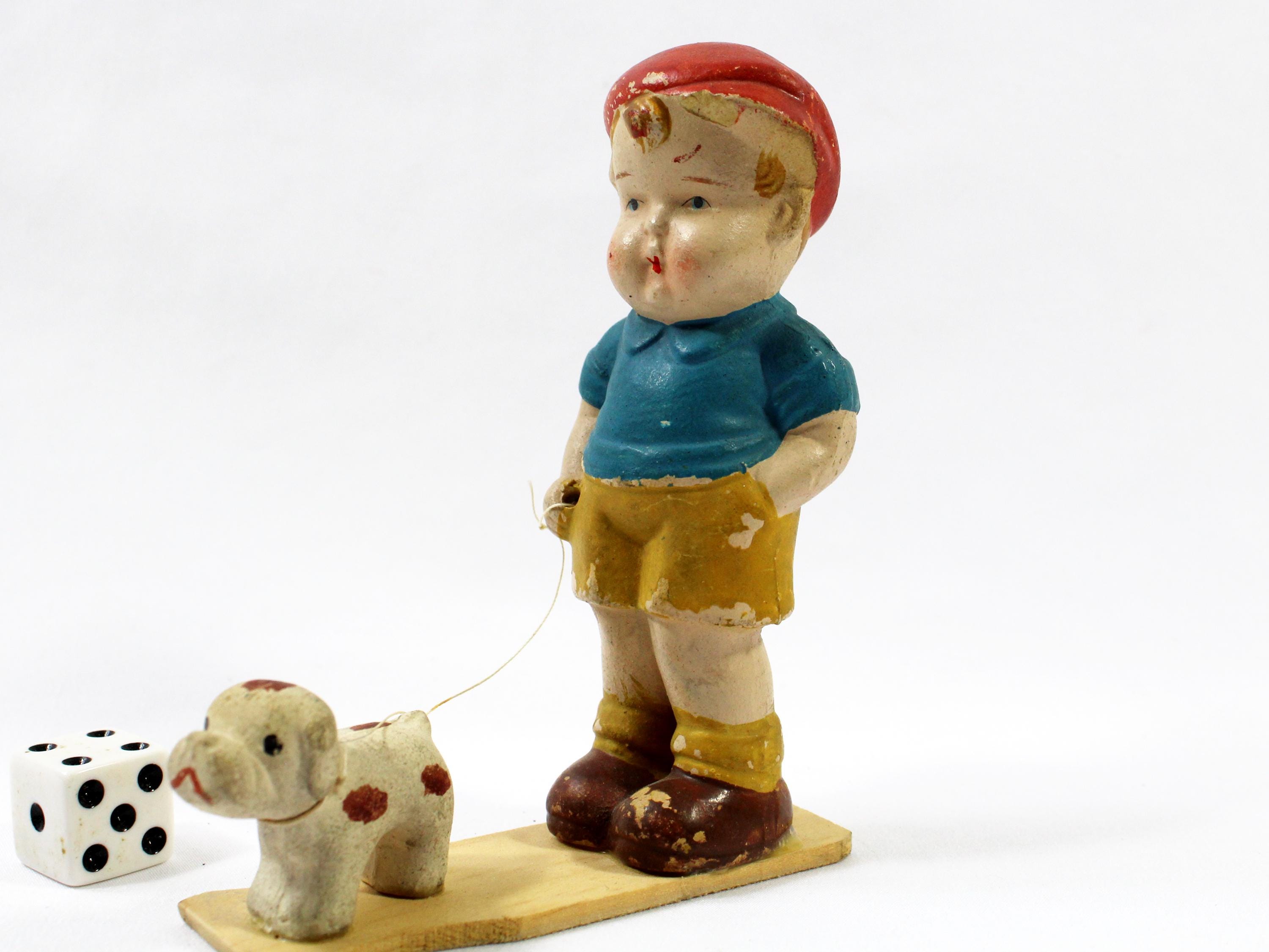 Vintage Boy With Dog Figurine - Etsy - Page 4