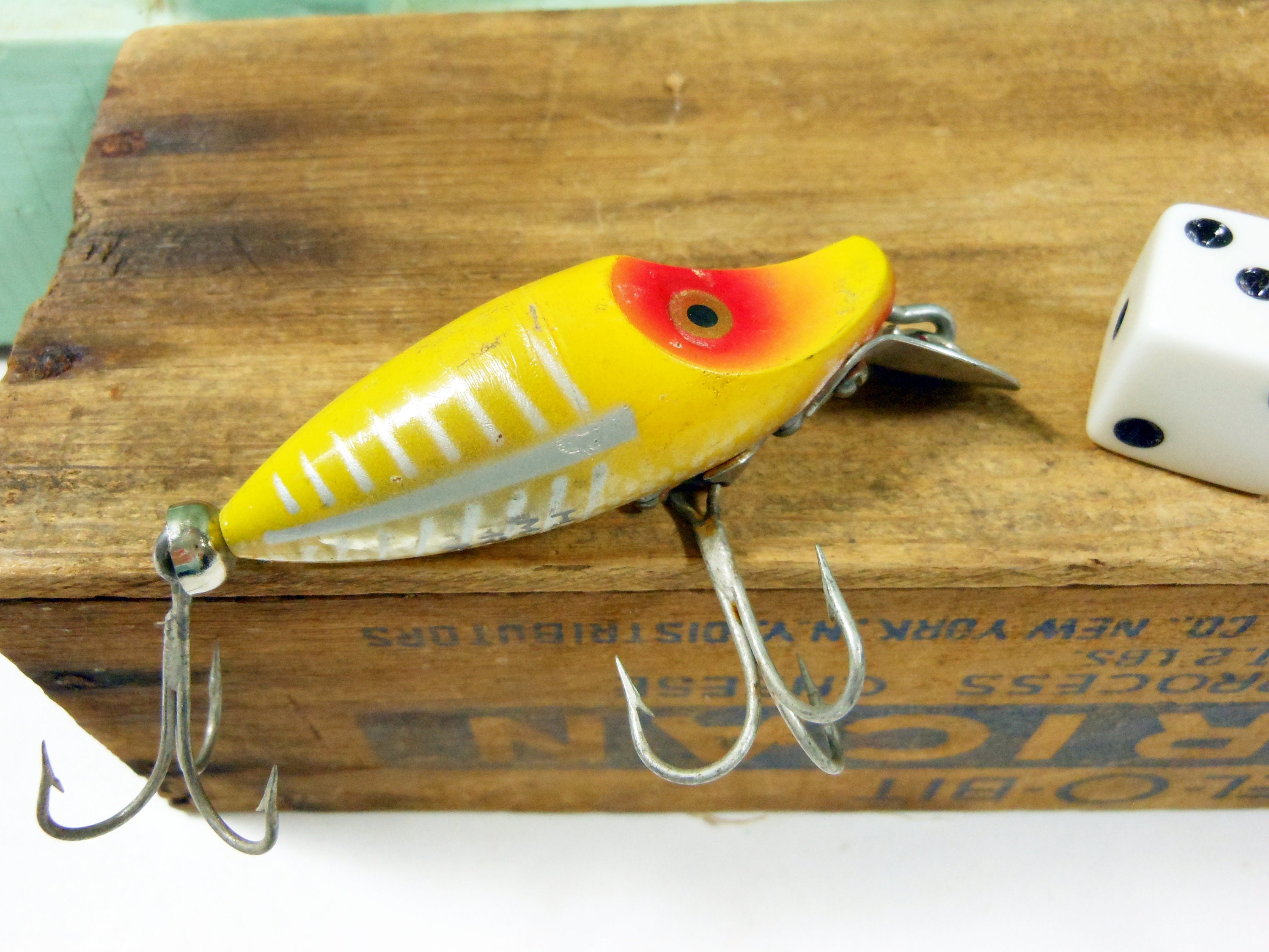 Vintage Heddon River Runt Spook Sinker Lure