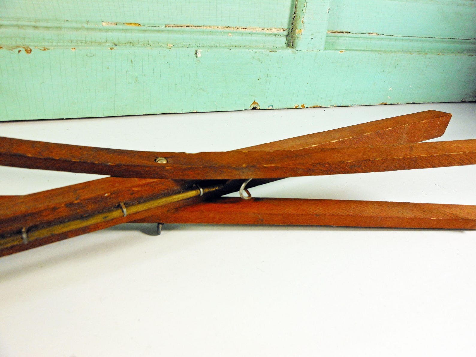 Vintage Ice Fishing Tip up With Neverfail Reel Wooden Etsy