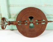 Vintage 5 1 2 quot Griswold New American Cast Iron Stovepipe Damper