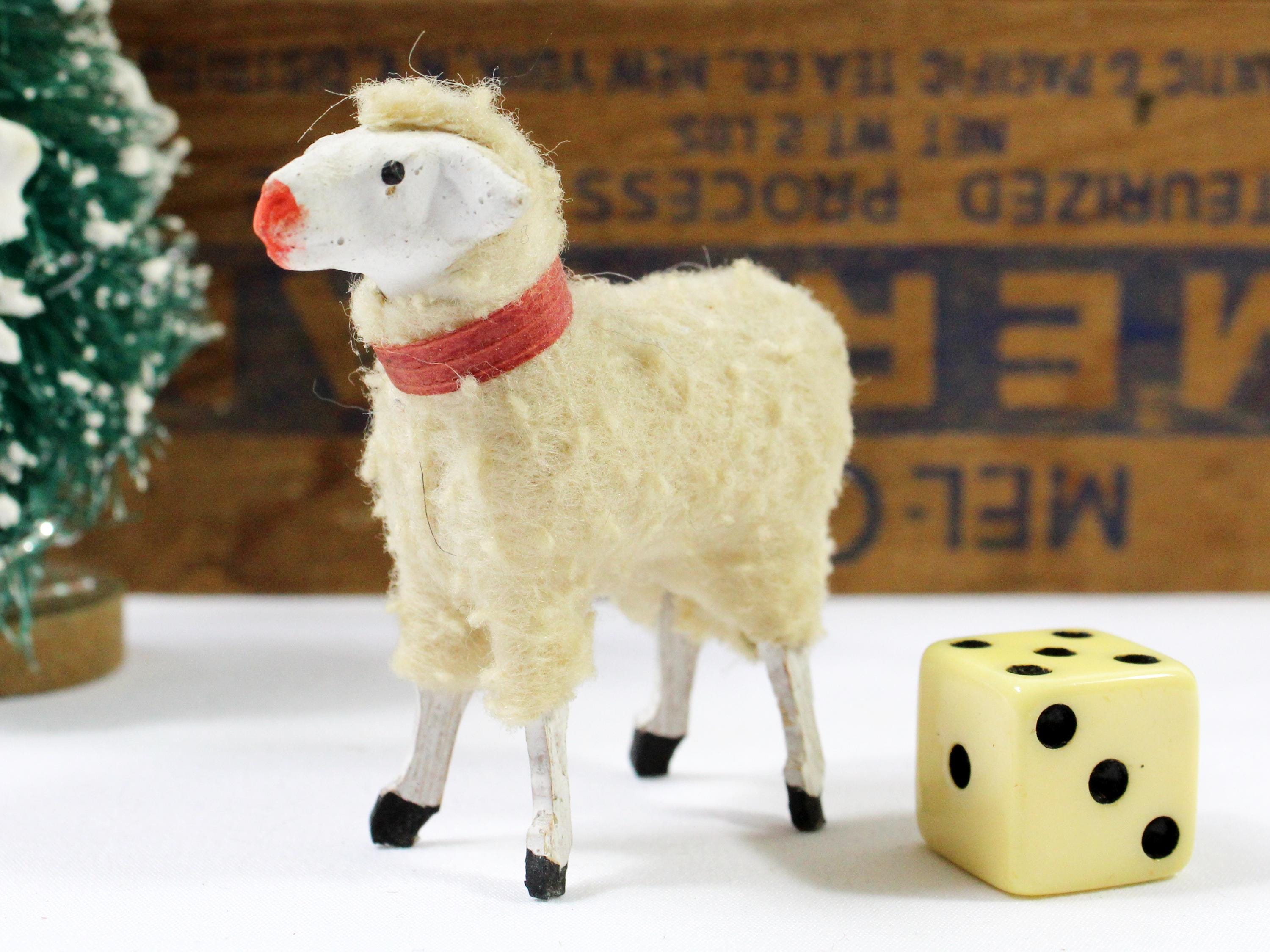 Putz Vintage Sheep - Etsy