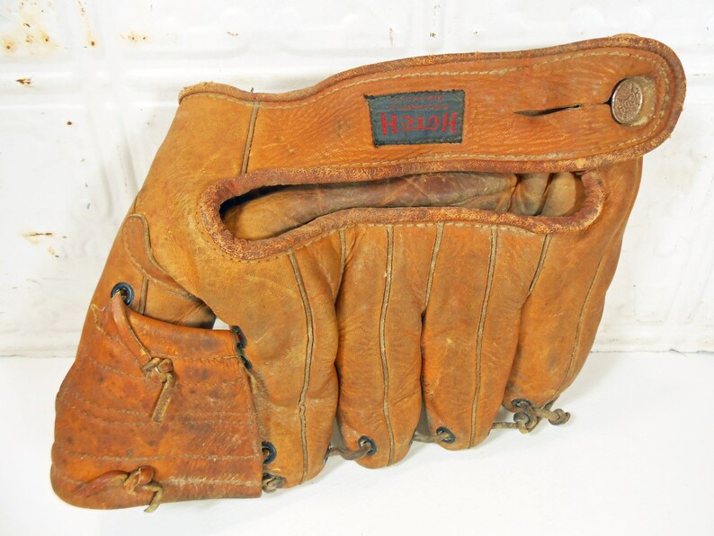 Guanto Da Baseball Vintage Hutch X40 Field Master - Per Destri (RHT), Grana Superiore