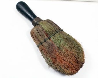 Small Vintage Clothes or Shaving Brush with Black Wooden Handle