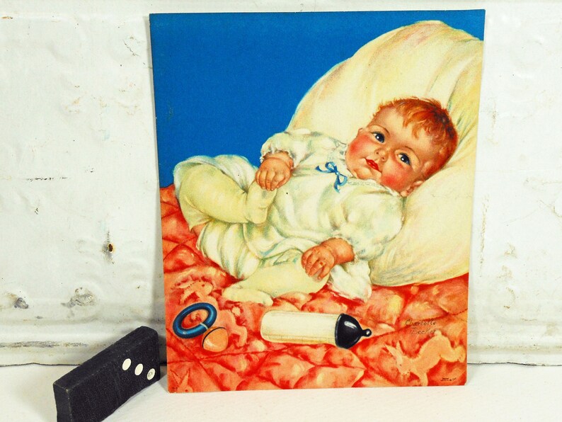 Little Baby Girl Blue Bird /"Blue Heavin/" by Charlotte Becker