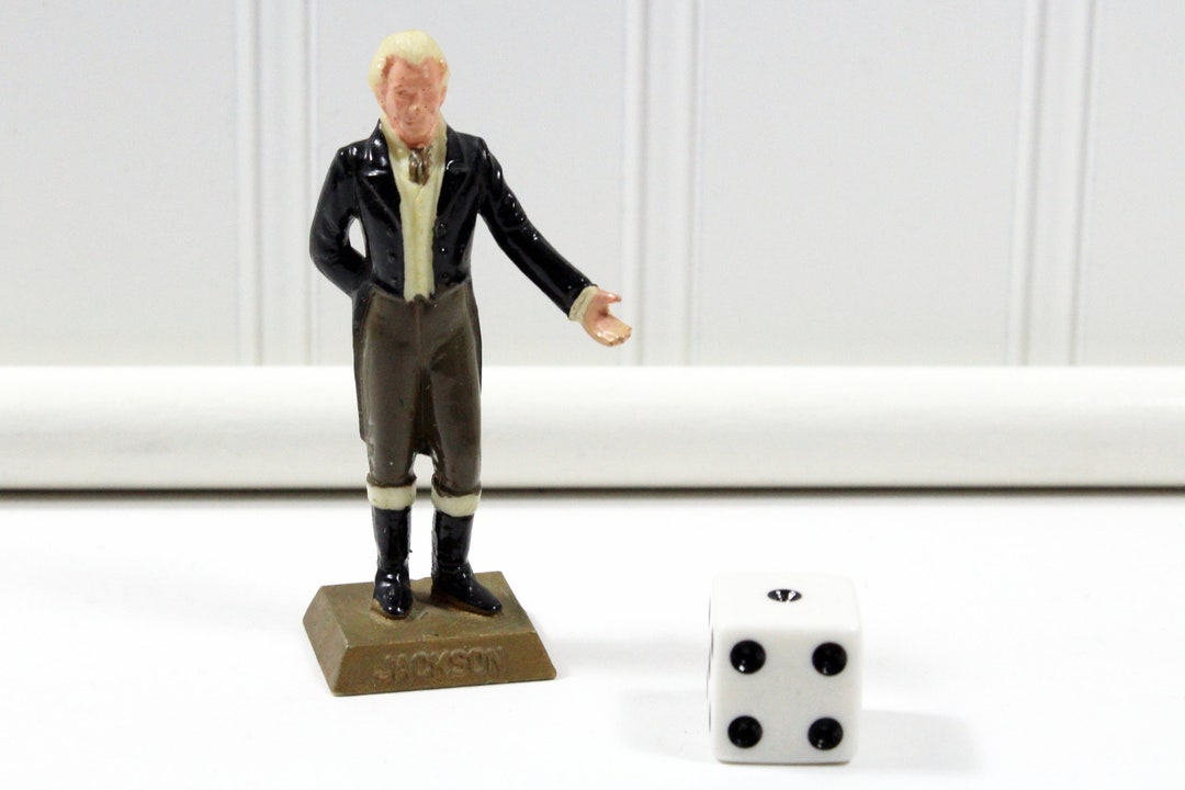 Vintage Marx Toy President Andrew Jackson Figurine, 7th President of