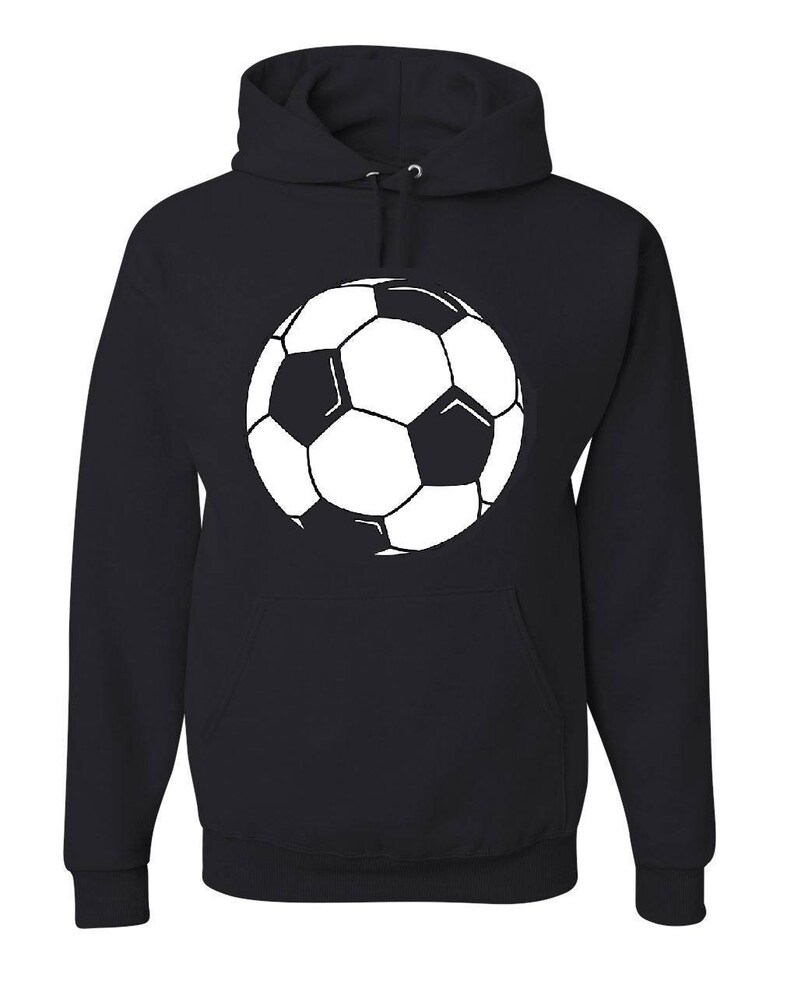 Custom Personalized Soccer Pullover Hooded Sweatshirt Unisex Etsy