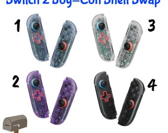 Mail In Switch 2 Joy-Con Shell Swap Service - vervangt knoppen en schaal