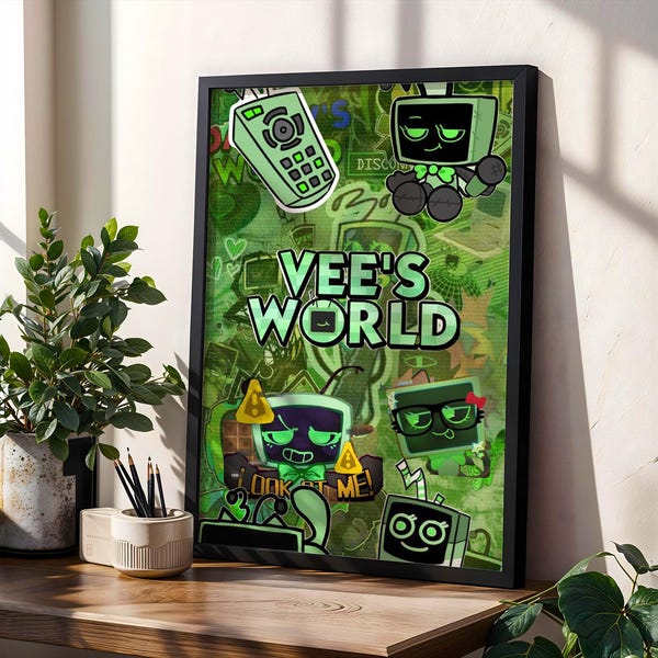 Dandy's World Vee Poster - Etsy