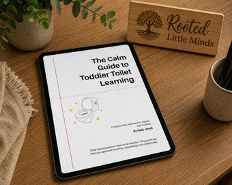 Montessori Potty Training Guide PDF | Gentle Toilet Learning Method | Toddler Potty Training Schedule | Daycare Readiness Checklist