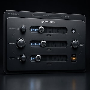 Ljudplugin - BANDBREDD, Musikförinställningar, Ljudverktyg för Windows | digital nedladdning