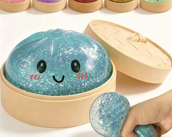 Lachend Gezicht Squishy Speelgoed Trage Rebound Stress Fidget Speelgoed Leuke Gestoomde Broodje Squeeze Speelgoed Grappig Bureau Cadeau voor Kinderen volwassenen