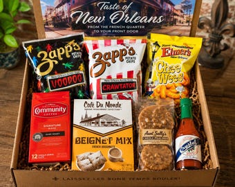 New Orleans Snack Box | Cajun Favorites