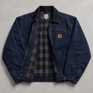 Carhartt detroit jacket navy - Etsy 日本