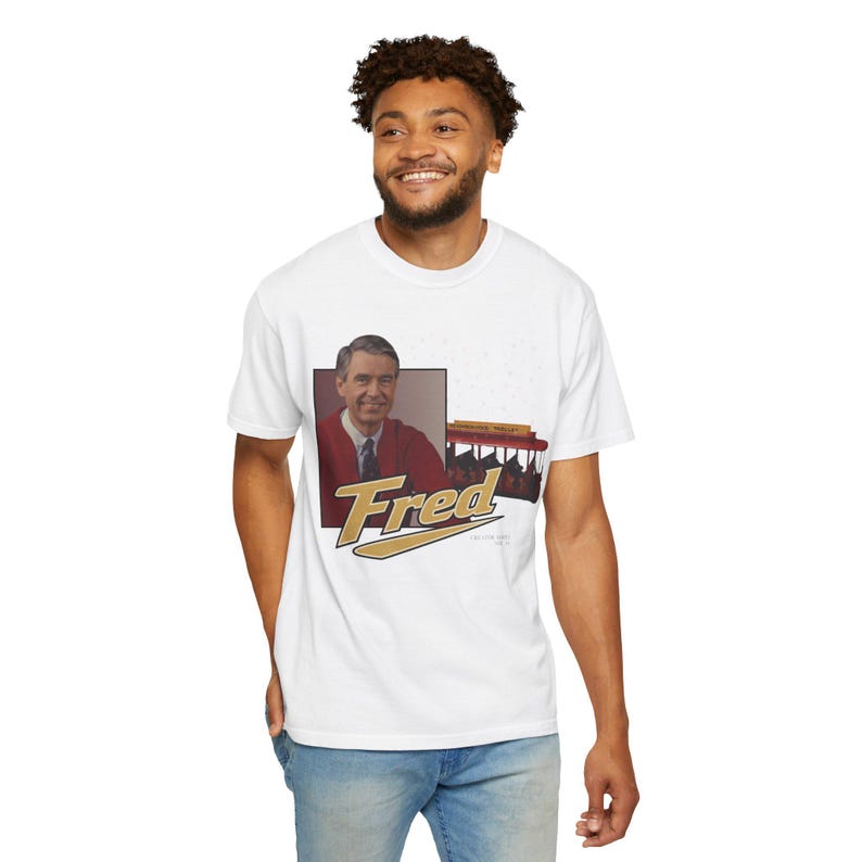Vintage Fred Rogers Shirt | Mister Rogers T-Shirt image 5