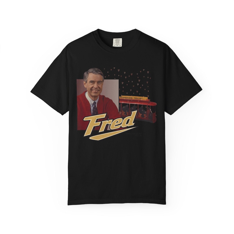 Vintage Fred Rogers Shirt | Mister Rogers T-Shirt image 2
