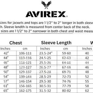 Avirex Bomber Leather Jacket. Iconic Flight Jacket image 6