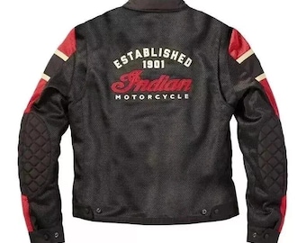 New Indian Mesh Fabric Summer Jacket. Racing\Riding Motorcycle Jacket with protectors