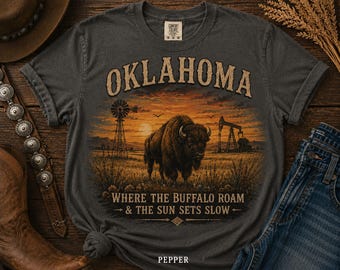 Where the Buffalo Roam tee
