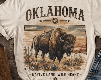 Oklahoma Bison Comfort Colors Tee