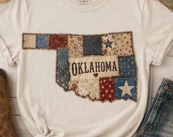 Quilted Oklahoma shirt