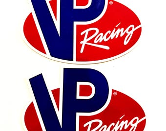 VP Racing Stickers Decals Set of TWO decals. Long lasting vinyl fade resistant.