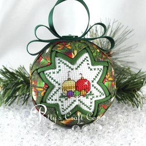 Quilted Christmas Ornament - Merry Christmas / Christmas Ornaments