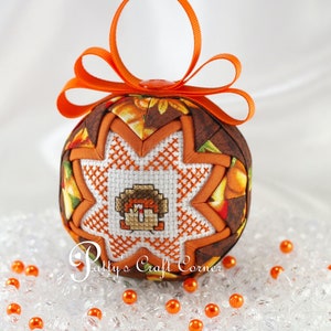 Thanksgiving Turkey Quilted Ornament image 1