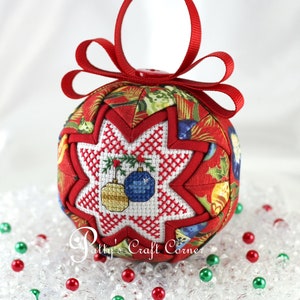 Quilted Christmas Ornament