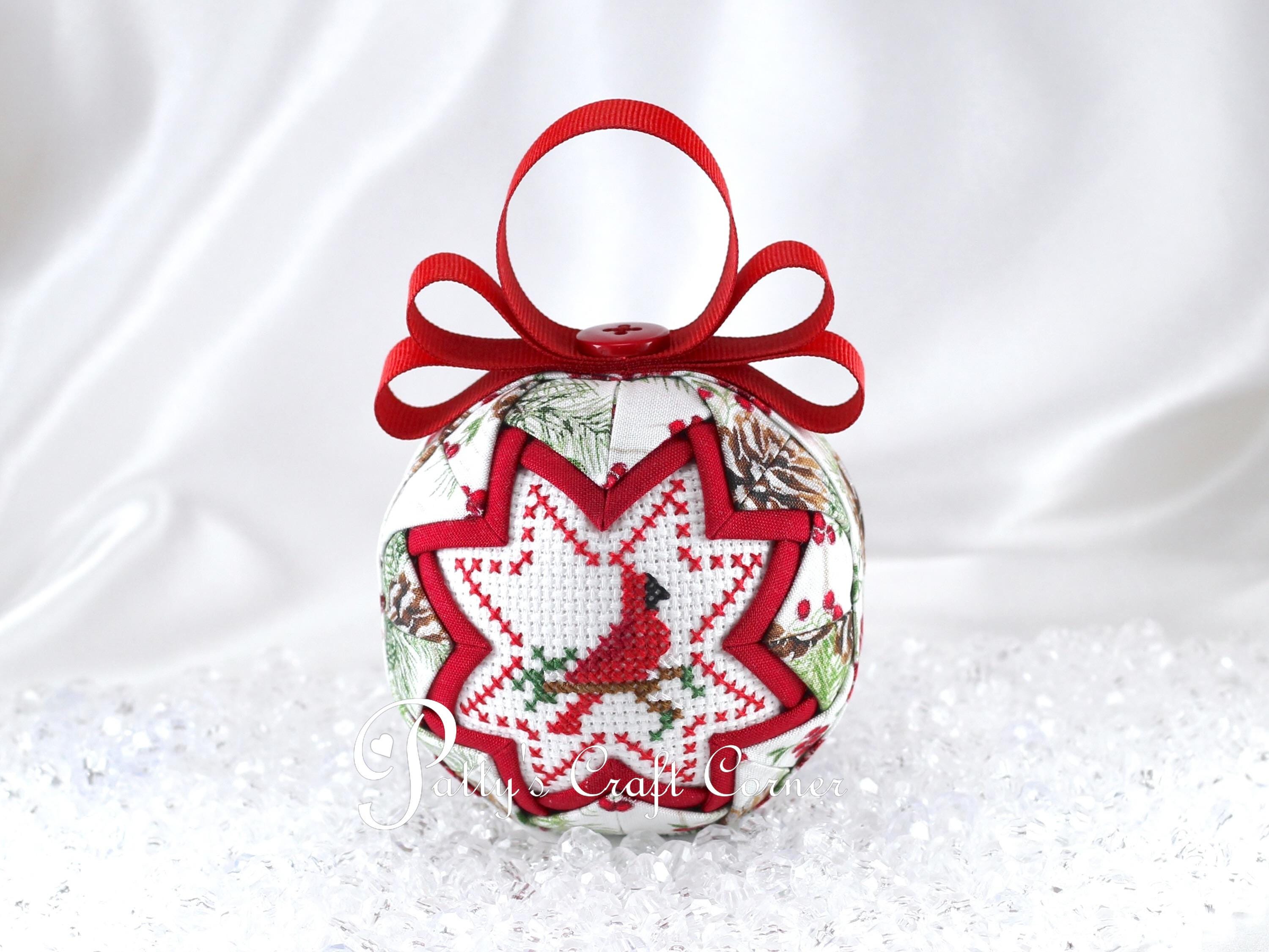 Quilted Ornaments Balls - Etsy