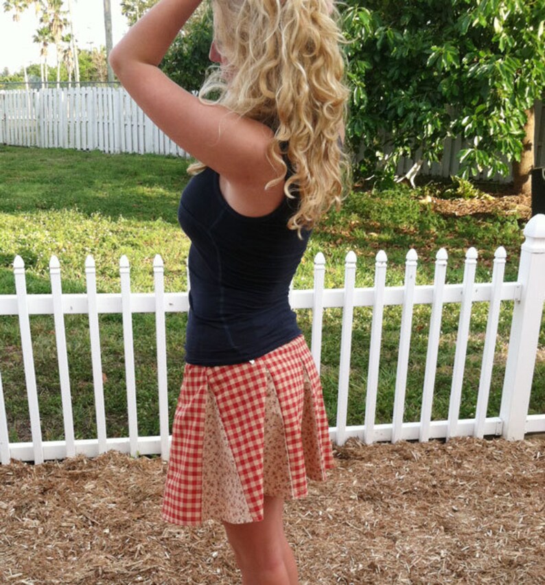 GODET SKIRT PATTERN Etsy