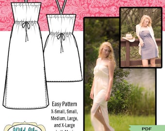 STRAPLESS SUNDRESS PATTERN