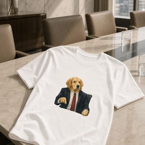 Golden Retriever Steuern T-Shirt | Marge Call Kapitalanleger Humor Tee