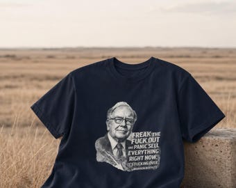 Funny Warren Buffett T-Shirt | Value Investing Finance Humor Tee