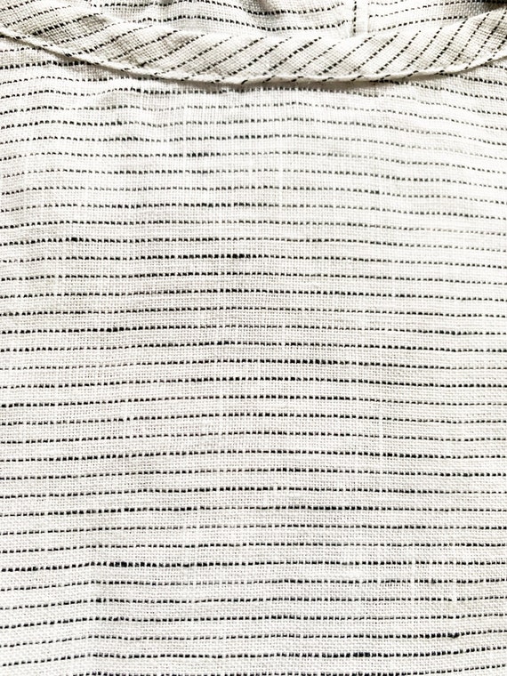 Linen Micro Stripe Top Tahari