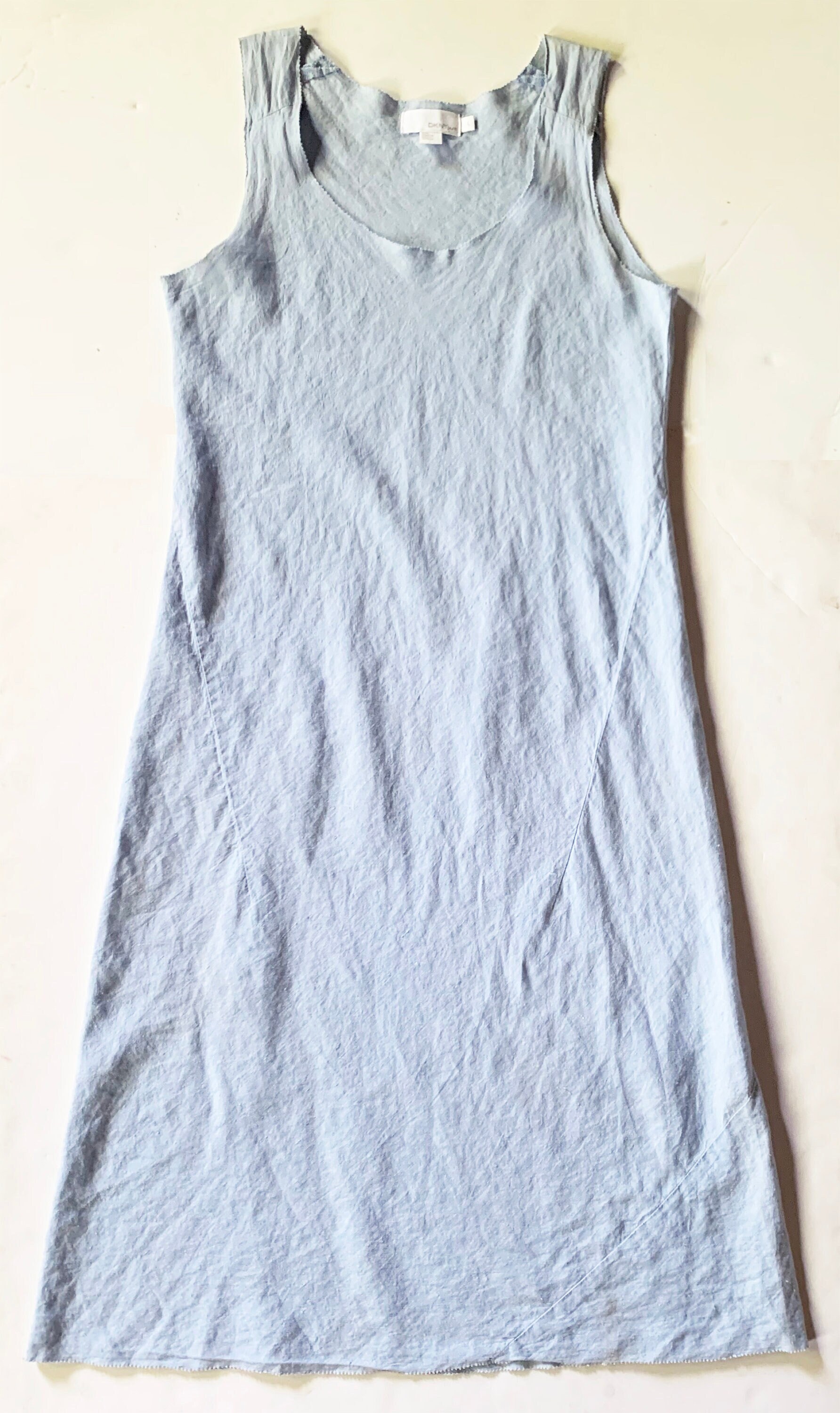 dkny linen maxi dress
