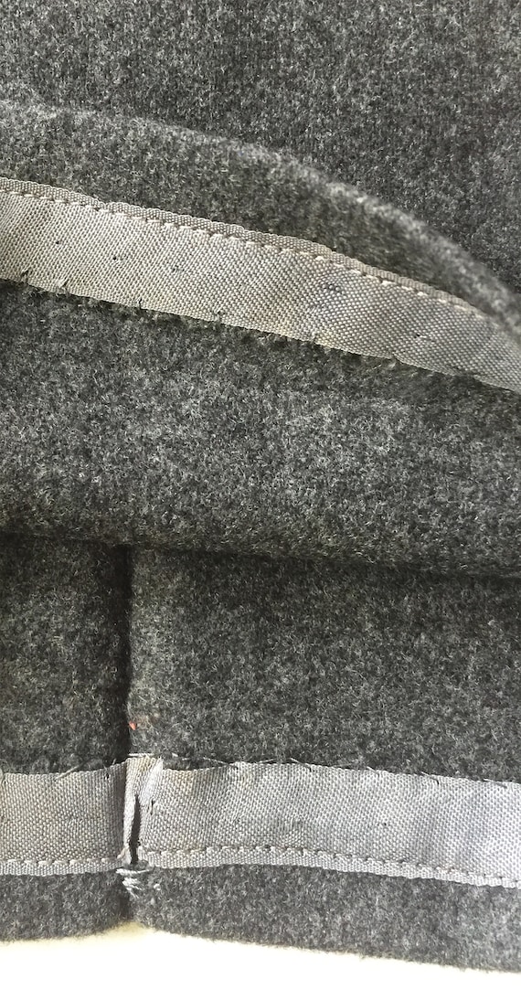 1980’s Escada Grey Wide Leg Wool Trousers - image 8