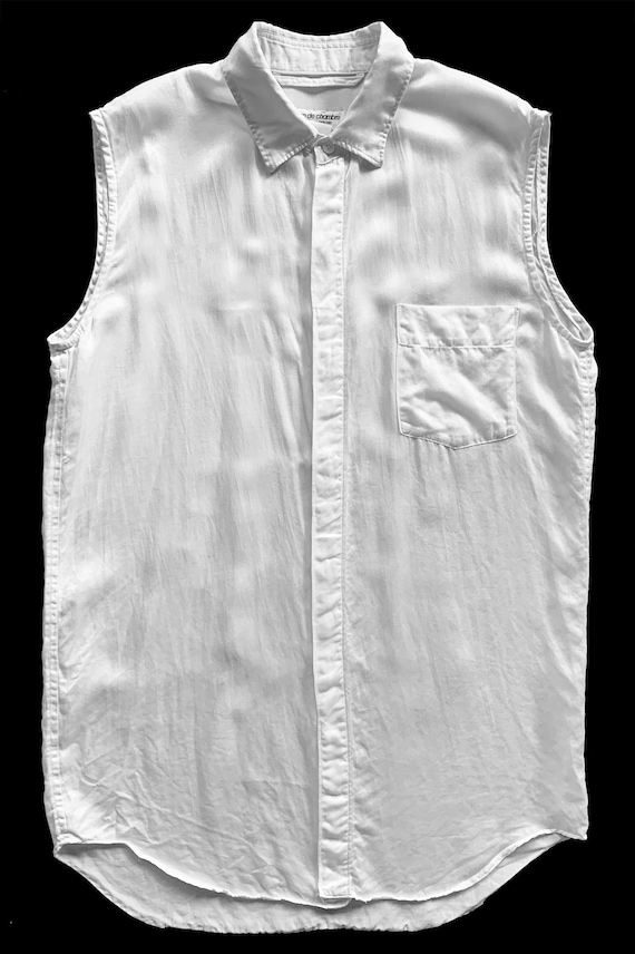 1980s Comme de Garcons Robe de Chambre White Sleev