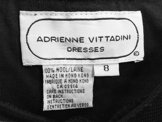 Vintage 1980s Olive Wool Doubleknit Jacket Adrien… - image 7