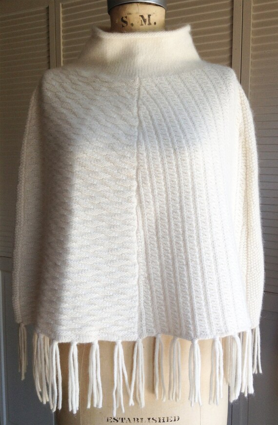VIENA PONCHO IVORY