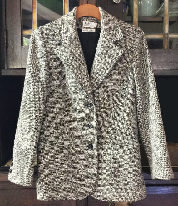 1970s Wool Tweed Jacket I Magnin