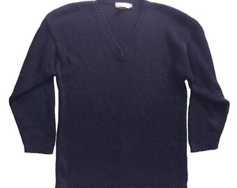 Vintage Jil Sander V-neck Sweater - Etsy