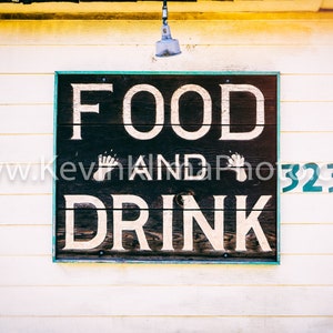 FOOD and Drink, Bear Paw Wall Art Unframed Photography Print Restaurant, Kitchen, Dive Bar Sign Food Cocktails image 2