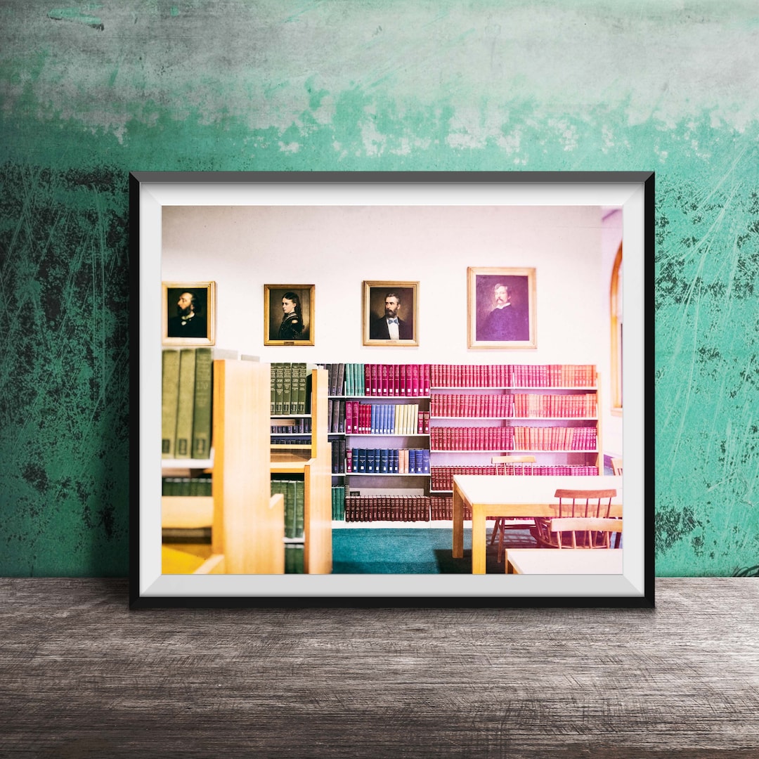 LIBRARY - Unframed Photography Print - School, Learning Resource Center ...