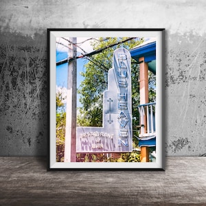 BLUE HEAVEN, Key West Photography Print - Unframed Wall Art Photo - Key West, Florida Keys Photo Print